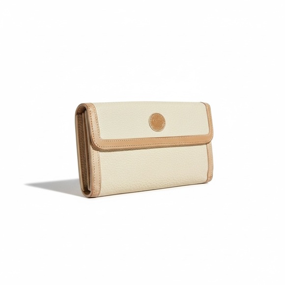 Dooney & Bourke Handbags - DOONEY and BOURKE Elegant Cream and Tan Women's Wallet